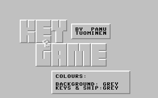 Key Game Title Screen